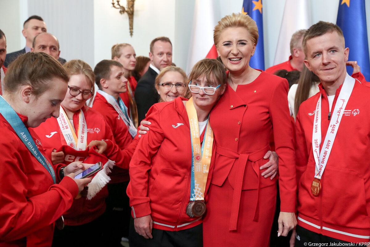 Spotkanie z Polską Reprezentacją Olimpiad Specjalnych 