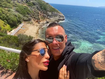 Łukasz Skorupski i Matilde Rossi 