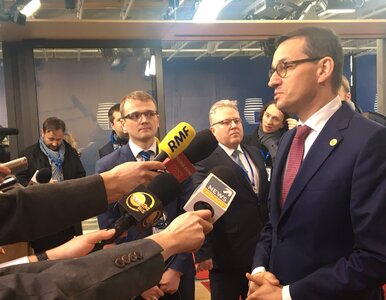 Miniatura: Morawiecki o liście Tuska: Cieszę się ze...