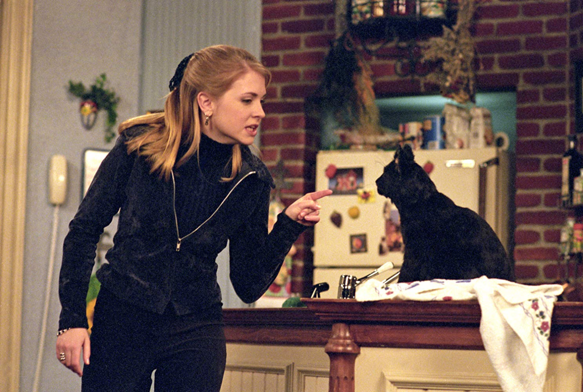 Melissa Joan Hart jako Sabrina w serialu „Sabrina, nastoletnia czarownica” 