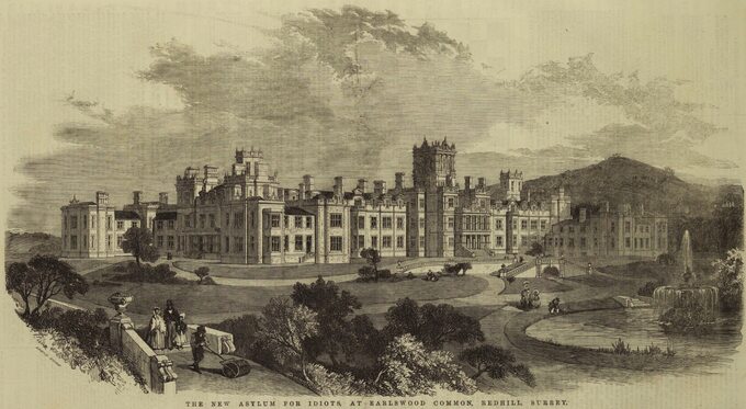 Royal Earlswood Hospital w 1854 roku