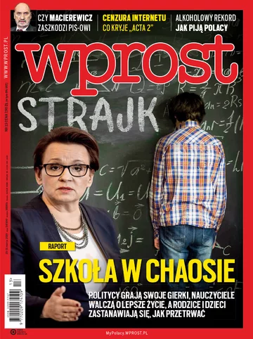 Okładka tygodnika Wprost nr 13/2019 (1879)