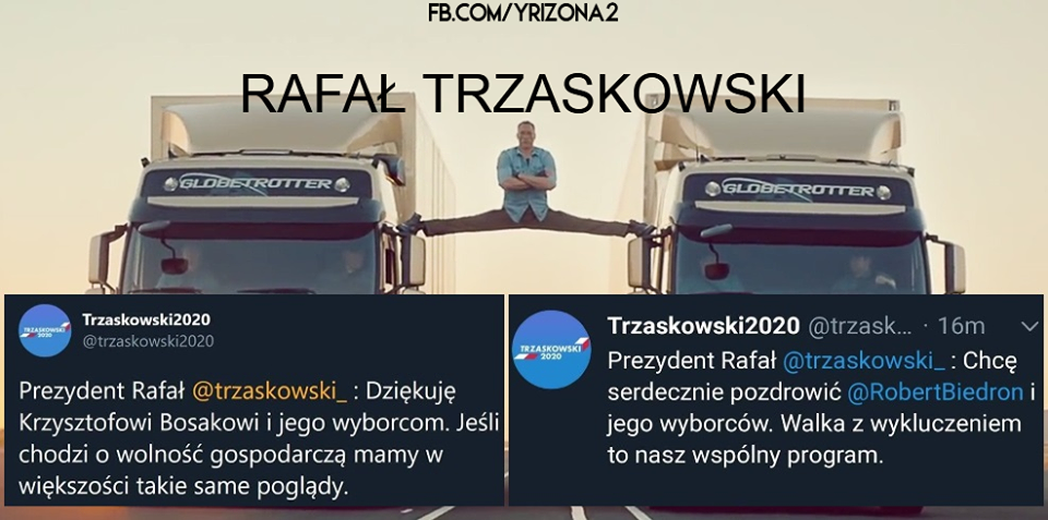 Mem po ogłoszeniu wyników I tury wyborów prezydenckich 