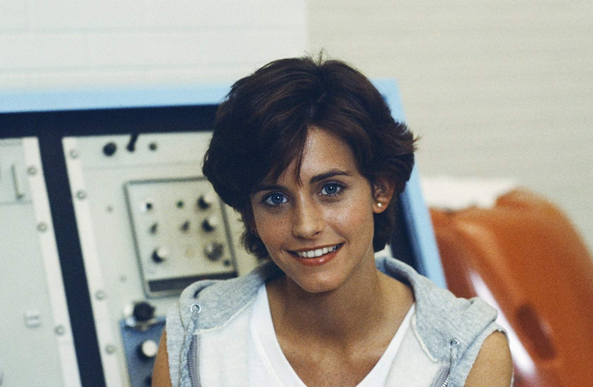 Courteney Cox w serialu „Meandry wiedzy” (1985-1986) 