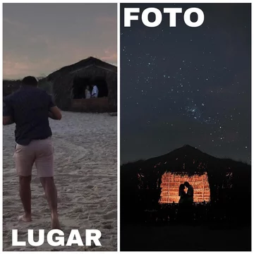 Plan zdjęciowy i efekt pracy fotografa 