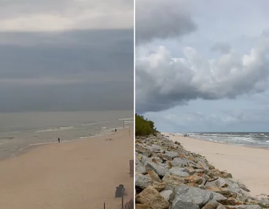 Miniatura: 7 rano na plaży. Parawanów nie było, ale...