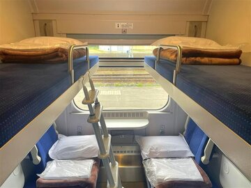 Kuszetka w&nbsp;IC Adriatic Express