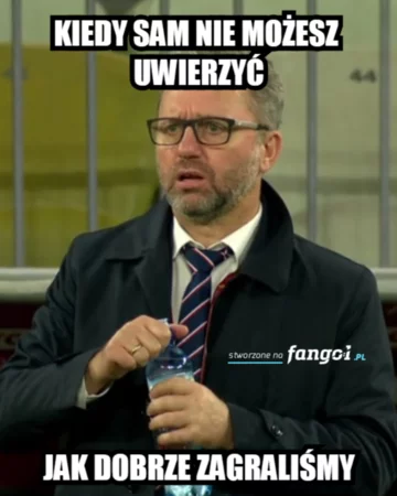 Mem po meczu Polski z Finlandią 