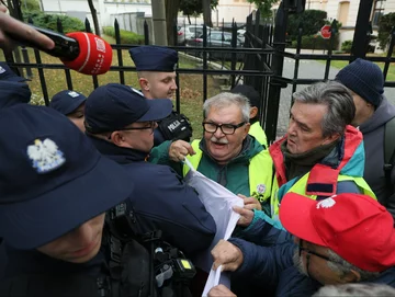 Protest przed Trybunałem Konstytucyjnym 