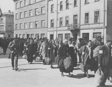 Miniatura: Wysiedlenia z krakowskiego getta. Naziści...
