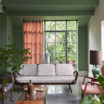 Kolor zielony we&nbsp;wnętrzach. Aranżacja Farrow & Ball