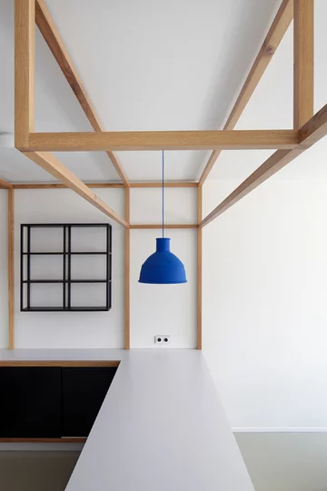 Małe mieszkanie, projekt Mjölk architekti Linka, Mjölk architekti, małe mieszkanie