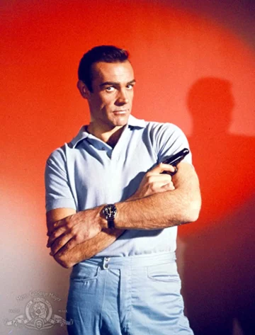 Sean Connery w filmie „Dr. No” (1962) 