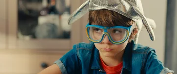 Kadr z filmu „Skarbek i tajemnica magicznego sreberka” 