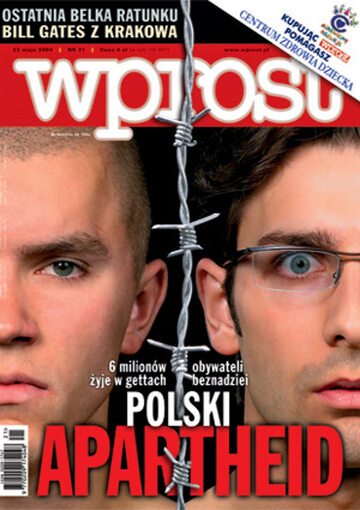 Okładka tygodnika Wprost nr 21/2004 (1121)