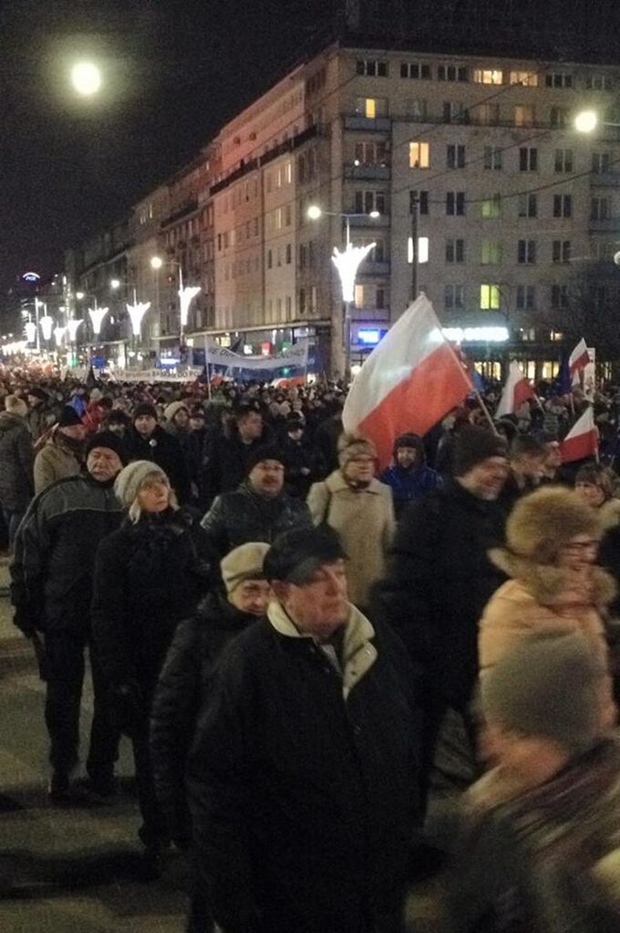 Marsz KOD w Warszawie