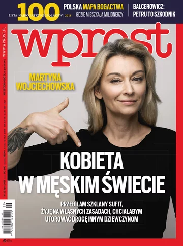 Okładka tygodnika Wprost nr 29/2018 (1844)