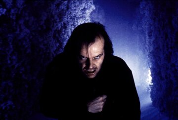 Kadr z&nbsp;filmu &bdquo;Lśnienie&rdquo; / &bdquo;Stanley Kubrick&rdquo; (1980)