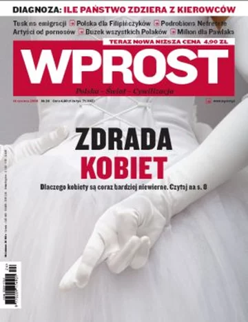 Okładka tygodnika Wprost nr 24/2009 (1379)