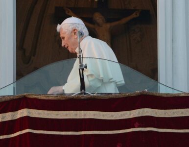 Miniatura: Papież emeryt zdradził przyczynę swojej...