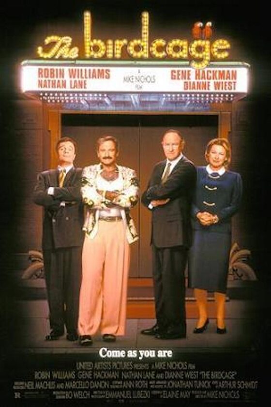 „Klatka dla ptaków” „Klatka dla ptaków” to amerykańska komedia w reżyserii Mike’a Nicholsa z 1996 r. Robin Williams wcielił się w niej w główną rolę - Armanda Goldmana.