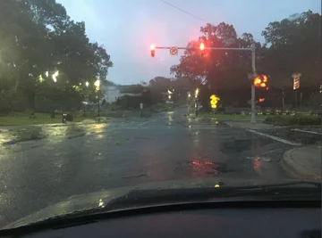 Huragan Florence uderzył w wybrzeże USA 