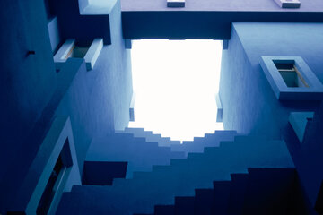La Muralla Roja, osiedle projektu Ricardo Bofill Taller de Arquitectura