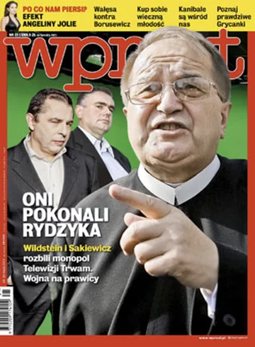 Okładka tygodnika Wprost nr 21/2013 (1578)