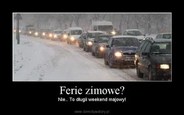 Ferie zimowe 2020 - memy 