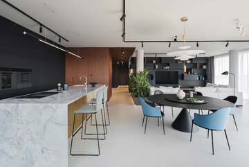 Penthouse projektu Kando Architects