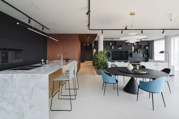 Penthouse projektu Kando Architects 