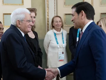 Sergio Matarella i Marco Rubio 