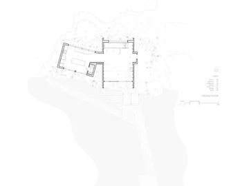Dom nad jeziorem, projekt Matière Première Architecture v2com, 5891-01, brda, rama A