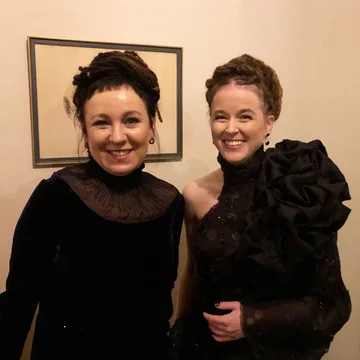 Olga Tokarczuk i Amanda Lind 