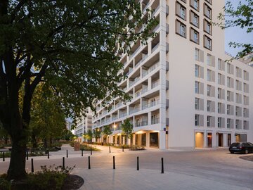 Modern Mokotów powstaje na terenie dawnego kompleksu biurowego Empark Mokotów. Masterplan inwestycji opracowała pracownia BBGK Architekci 