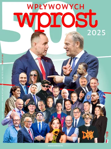 Okładka tygodnika Wprost nr 47/2025 (2220)