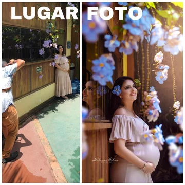 Plan zdjęciowy i efekt pracy fotografa 