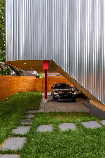 Pocket Laneway House, projekt: Weiss Architecture & Urbanism Limited 
