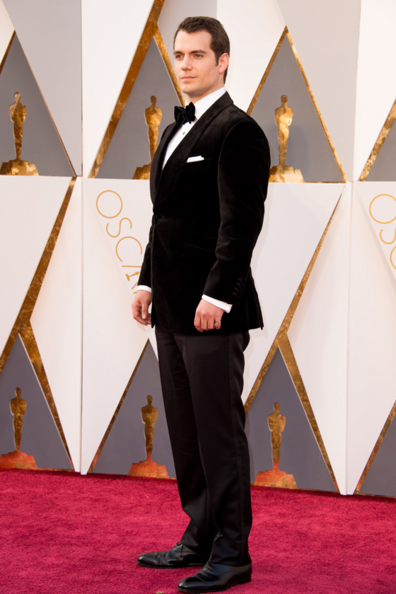 Henry Cavill podczas 88. ceremonii rozdania Oscarów w 2016 roku 