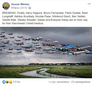 Manchester United królem okienka, a raczej nagłówków 