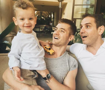 Robbie Rogers i Greg Berlanti 