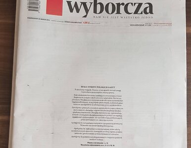 Miniatura: Polskie dzienniki z pustymi pierwszymi...