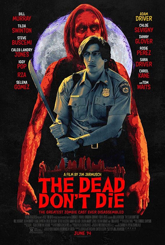 Adam Driver na plakacie filmu „The Dead Don't Die” 