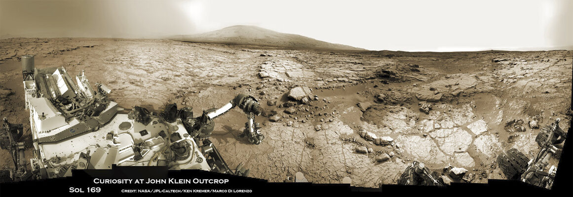Miniatura: NASA pokazuje panoramy z Marsa