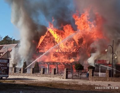 Miniatura: Tragiczny pożar w Łebie. Spłonęła...
