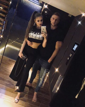 Milan Skriniar i Barbora Hroncekova 