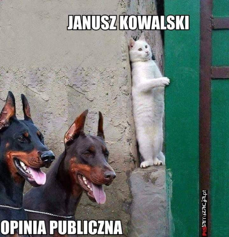 Mem z Januszem Kowalskim 