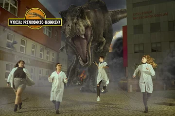 Plakat zachęcający do studiowania na Uniwersytecie Opolskim 