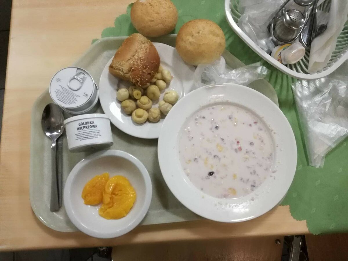 Posiłki przygotowywane dla polskich żołnierzy 