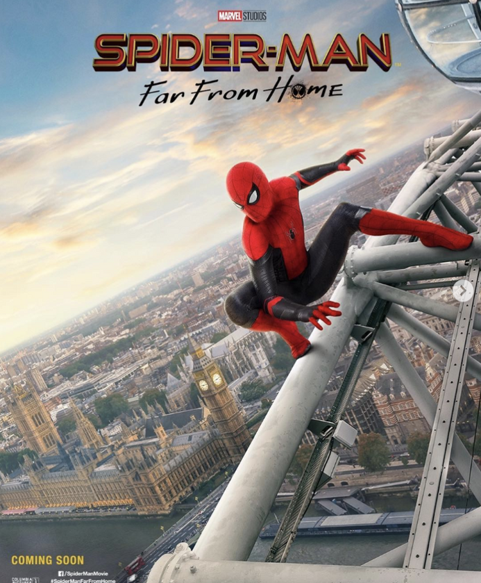Plakat do filmu „Spiderman: Far from home” 
